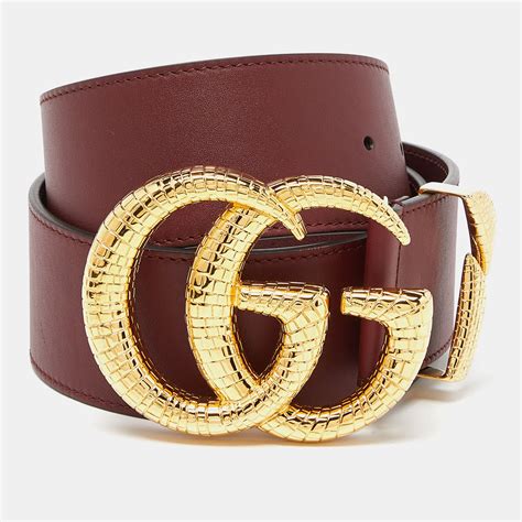 gucci marmont leather belt with shiny buckle|gucci marmont belt size guide.